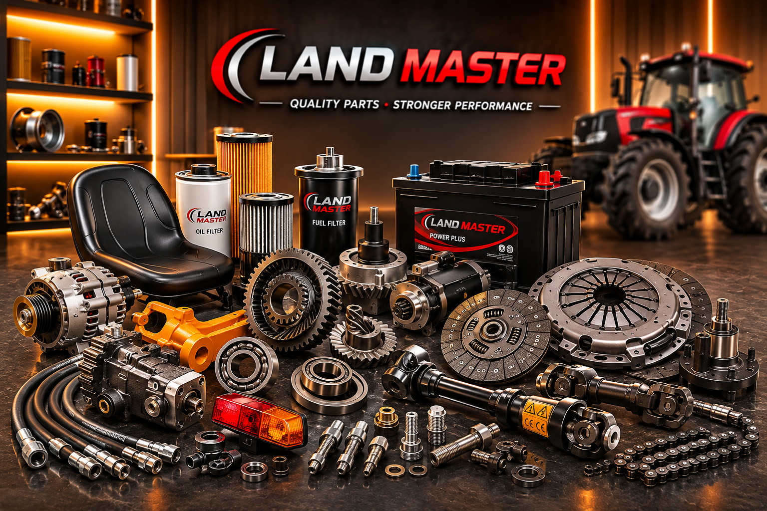 Land Master & Agricultural Parts — spare parts